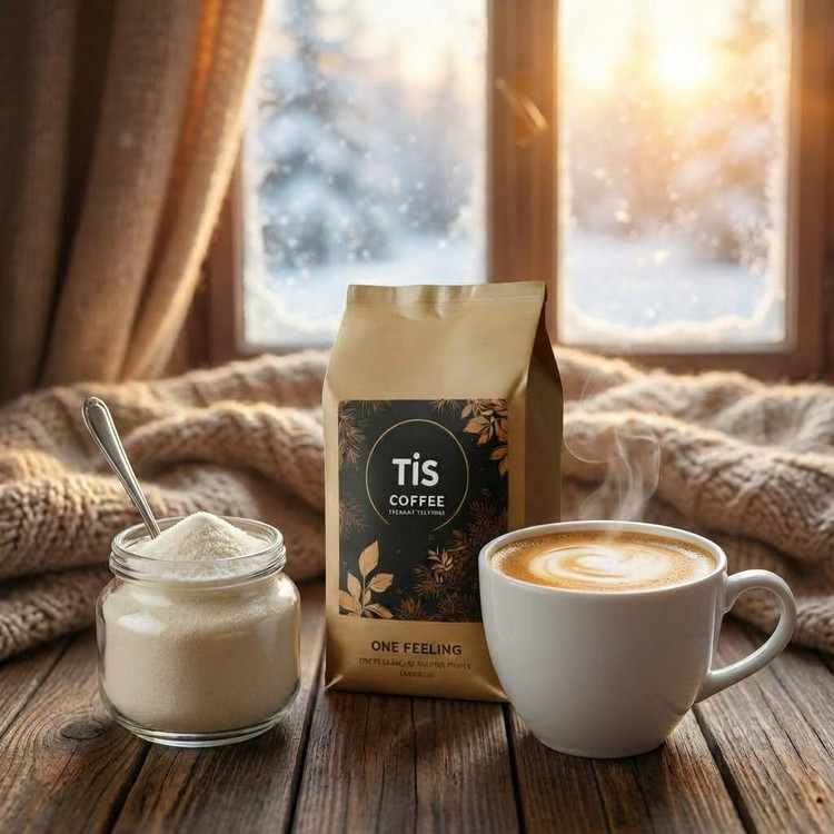 میت قهوه برای ایجاد طعم خامهای در نوشیدنیهای گرم