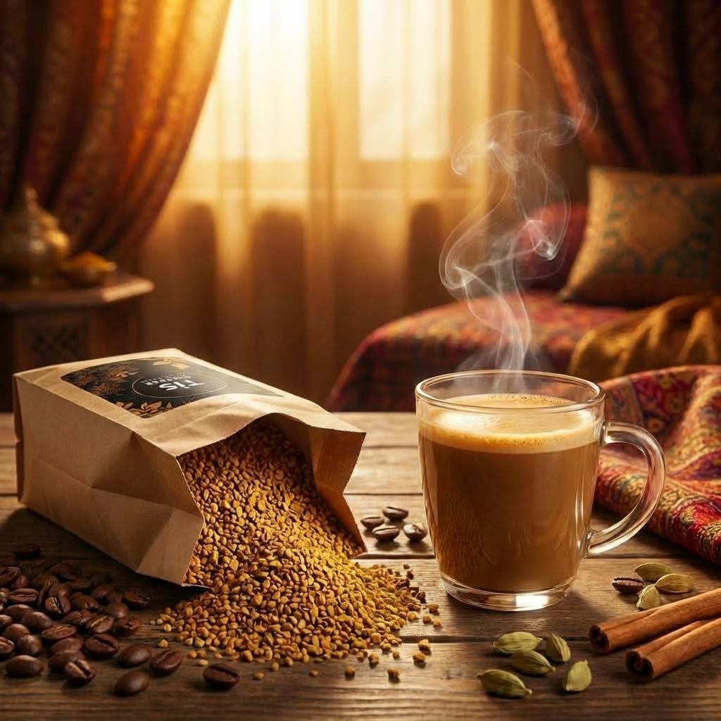 قهوه فوری گلد اکوادور همراه با استویا